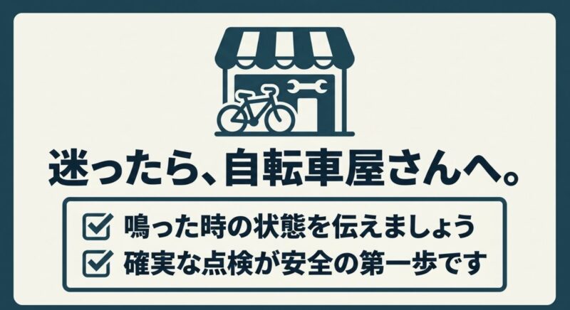 電動自転車の不調で迷ったら自転車店へ相談