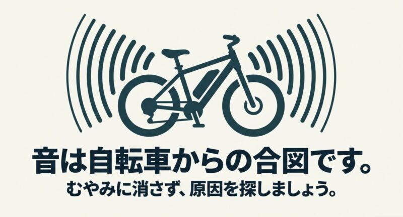 警告音は電動自転車からの合図