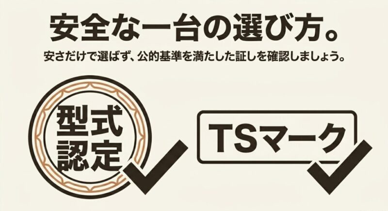 型式認定やTSマークなど公的基準を満たした安全な電動アシスト自転車の選び方