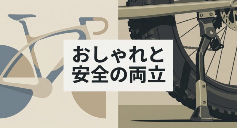 おしゃれと安全の両立を伝えるビッケのメッセージ