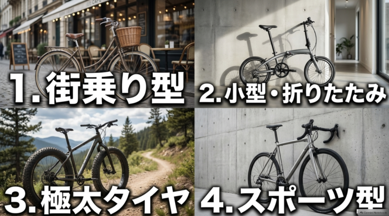 海外風電動アシスト自転車の人気デザイン(街乗り型、小型・折りたたみ、極太タイヤ、スポーツ型)